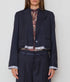 The Cocktail Blazer - Navy Stripe
